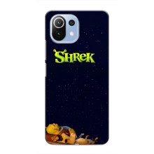 Чехол с мультфильмом Шрек на Xiaomi Mi 11 Lite – Шрек лого