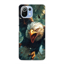 Чехол с картинкой «Хищники» для Xiaomi Mi 11 Lite – Орёл