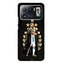 Чехлы для Xiaomi Mi 11 Ultra (Leo чемпион) (AlphaPrint) (Месси Король)