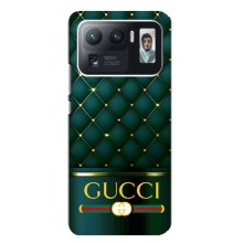 Чохли  GUCCI для Сяомі Мі 11 Ультра (AlphaPrint) (Текстура Гуччі)