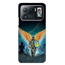 Чехлы с картинкой ЗСУ для Xiaomi Mi 11 Ultra (AlphaPrint) (Солдат ЗСУ)