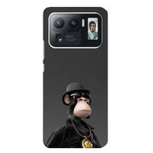 Чехлы с Обезьянами NFT для Xiaomi Mi 11 Ultra (AlphaPrint) (Обезьяна NFT)