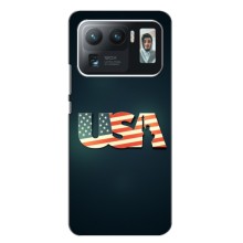 Чехол Флаг USA для Xiaomi Mi 11 Ultra (USA)
