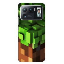 Чехол Майнкрафт на Xiaomi Mi 11 Ultra (AlphaPrint) Minecraft (текстура Майнкрафт)