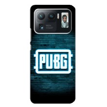Чехол PUBG для Сяоми Ми 11 Ультра (AlphaPrint) (Лого PUBG)
