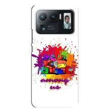 Чехол Амонг Ас для Xiaomi Mi 11 Ultra (AlphaPrint) (Яркий АмонгАс)