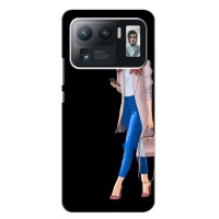 Чехол с картинкой Модные Девчонки Xiaomi Mi 11 Ultra (Девушка со смартфоном)