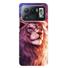 Чехол со Львом для Xiaomi Mi 11 Ultra (VPrint) (Красочный Лев)