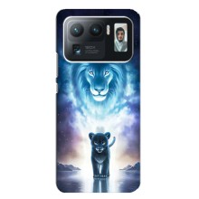 Чехол со Львом для Xiaomi Mi 11 Ultra (VPrint) (Маленький лев)