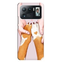Чехол (ТПУ) Милые собачки для Xiaomi Mi 11 Ultra (Любовь к собакам)