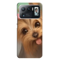 Чехол (ТПУ) Милые собачки для Xiaomi Mi 11 Ultra (Йоршенский терьер)
