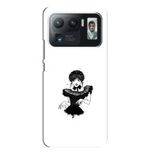 Чехлы Венсдей на Xiaomi Mi 11 Ultra Уэнсдей (AlphaPrint) (танец Уэнздей)