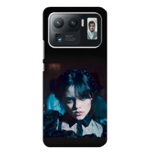 Чехлы Венсдей на Xiaomi Mi 11 Ultra Уэнсдей (AlphaPrint) (взгляд Уэнздей)