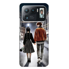 Чехол с дизайном Венздей 2 на Xiaomi Mi 11 Ultra – Уэнсдей и Тайлер