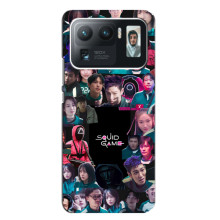 Чехол Гра в кальмара для Xiaomi Mi 11 Ultra – Коллаж игры кальмара