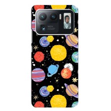 Космические Чехлы для Сяоми Ми 11 Ультра (VPrint) (Рисованные планеты)