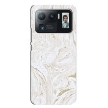 Мраморный чехол на Xiaomi Mi 11 Ultra (VPrint) (Белый мрамор)
