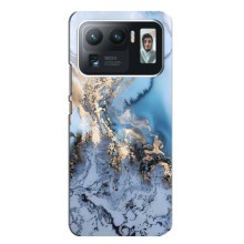 Мраморный чехол на Xiaomi Mi 11 Ultra (VPrint) (Нежный мрамор)