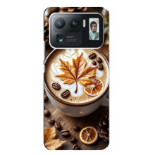 Чехол с уникальным дизайном «Осень с кофе» для Xiaomi Mi 11 Ultra – Пряный кофе