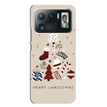 Різдвяні Чохли для Xiaomi Mi 11 Ultra (VPrint) (Merry Christmas)