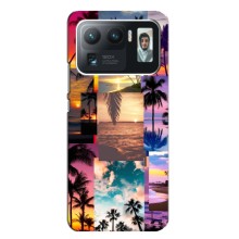 Силиконовый чехол с КАРТИНКАМИ лето для Xiaomi Mi 11 Ultra (AlphaPrint) (Летний отпуск)