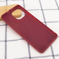 Силиконовый чехол Candy для Xiaomi Mi 11 – Бордовый