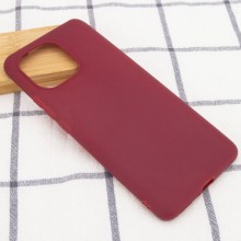 Силиконовый чехол Candy для Xiaomi Mi 11 – Бордовый