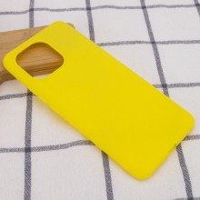 Силиконовый чехол Candy для Xiaomi Mi 11 – Желтый