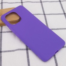 Силиконовый чехол Candy для Xiaomi Mi 11 – Сиреневый