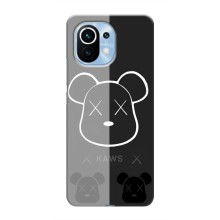 Чехлы для Xiaomi Mi 11 - Bearbrick Louis Vuitton (PREMIUMPrint) (БеарБрик глаза)