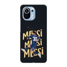 Чехлы для Xiaomi Mi 11 (Leo чемпион) (AlphaPrint) (Messi ПСЖ)