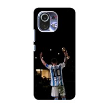 Чехлы Лео Месси Аргентина для Xiaomi Mi 11 (Лео Чемпион)