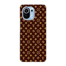 Чохли Луі Вітон для Xiaomi Mi 11 (AlphaPrint - LOUIS VUITTON) (лого LOUIS VUITTON)