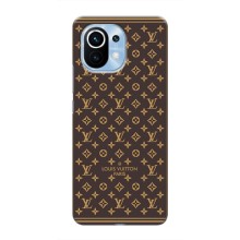 Чохли Луі Вітон для Xiaomi Mi 11 (AlphaPrint - LOUIS VUITTON) (шпалери LV)