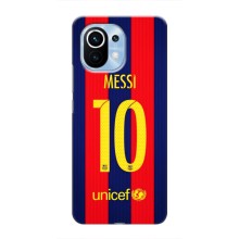 Чехлы Месси для Xiaomi Mi 11 (AlphaPrint) (Messi Barca 10)