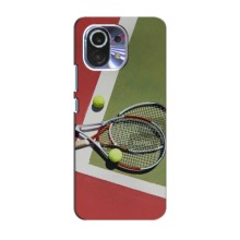 Чехлы с принтом Спортивная тематика для Xiaomi Mi 11 – Ракетки теннис