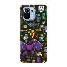 Чохол Майнкрафт на Xiaomi Mi 11 (AlphaPrint) Minecraft
