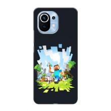 Чохол Майнкрафт на Xiaomi Mi 11 (AlphaPrint) Minecraft