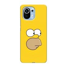 Чехол с Симпсонами для Xiaomi Mi 11 (VPrint)