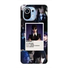 Чохли Венсдей на Xiaomi Mi 11 Уенсдей (AlphaPrint) (колаж Венздей)