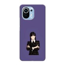 Чохли Венсдей на Xiaomi Mi 11 Уенсдей (AlphaPrint) (Венздей у чорному)