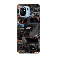 Чехол Формула1 на Xiaomi Mi 11 – Коллаж Ф1
