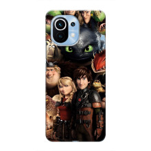 Чохол як приборкати дракона на Xiaomi Mi 11 (Персонажі дракона)