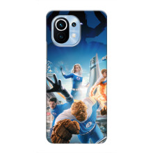 Чохол з принтом Фантастична четвірка для Xiaomi Mi 11 – Герої фантастичної четвірки