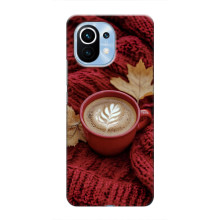 Чохол з унікальним дизайном 'Осінь з кавою' для Xiaomi Mi 11 – Кава на ковдрі