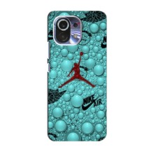 Силиконовый Чехол Nike Air Jordan на Сяоми Нот 11 (Джордан Найк)