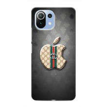 Чехлы ГУЧЧИ для Сяоми Ми 11i (AlphaPrint) (Apple gucci)
