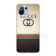 Чехлы ГУЧЧИ для Сяоми Ми 11i (AlphaPrint) (GUCCI стиль)