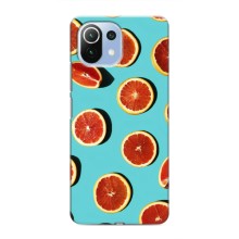 Чехлы с Фруктами для Xiaomi Mi 11i (VPrint) (Грейпфрут)