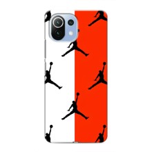 Чохли для Xiaomi Mi 11i - з картинкою JORDAN (AlphaPrint) (Лого Джордан)